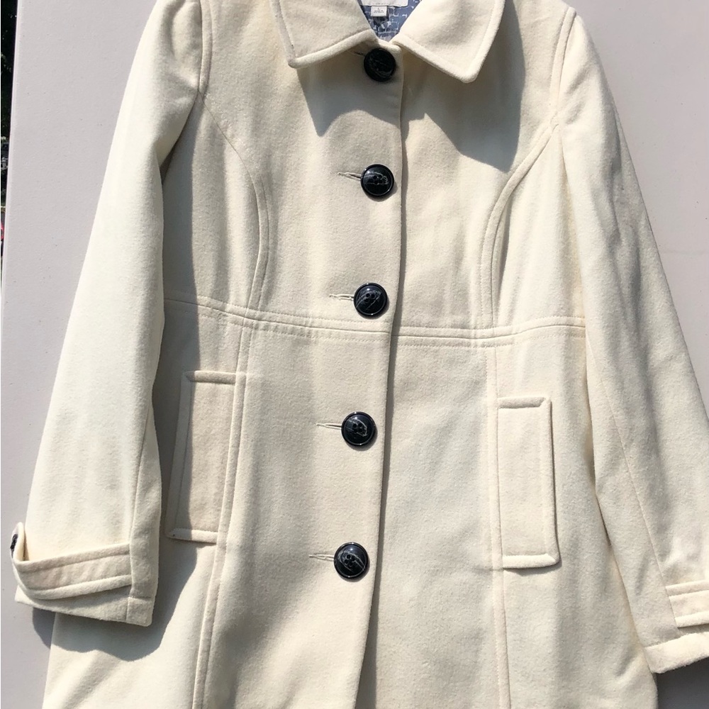 Full length wool coat